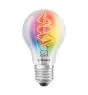 Ledvance Smart+ Wifi E27 Poire Classic Filament 4.5W 300lm - 827 Blanc Très Chaud | RGBW - Équivalent 30W