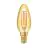 Ledvance Vintage 1906 LED E14 Kaars Goud 4W 410lm - 824 Zeer Warm Wit | Vervangt 35W