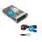 Mean Well Driver | LRS15024 | IP20 | 24V | 150W + Aansluitsnoer 2m met Aarde
