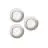 Eglo Connect.Z Smart Inbouw Spot Badkamerverlichting Fueva 6-Z Kunststof Satijn Nikkel 8.4W 1020lm - 827-865 Afstembaar Wit + RGB | Dimbaar