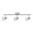 Ledvance Spot LED GU10 Aluminium 3x 3W - 827 Blanc Très Chaud 
