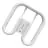 Osram Dulux-SQ LED 7W 720lm - 835 Blanc Chaud | 2-Pins - Équivalent 16W