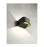 Ansell LED Wall Light Gila Graphite 11W 512lm - 830 Warm White | IP55