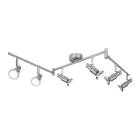 Ledvance Spot LED GU10 Aluminium 6x 3W - 827 Blanc Très Chaud 