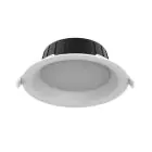 Noxion Downlight LED Hera Moyen Encastré Blanc 21W 2400lm - 827-830-840 CCT | 226mm - Diamètre 200mm