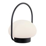 Nordlux Tafellamp Sponge Accu Wit 4.8W 300lm - 827 Zeer Warm Wit | 3-Staps Dimbaar