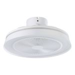 Eglo Plafondventilator Vallonia 1 ABS Wit 31.7W 3200lm - 827-865 Afstembaar Wit + RGB | Dimbaar