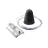 Ivela Rail 2M Zwart Met Versterkingsplaat 120mm
