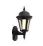 Ansell LED Wandlamp Latina Lantaarn Zwart - Geschikt voor E27 Tot Wel 42W | IP65